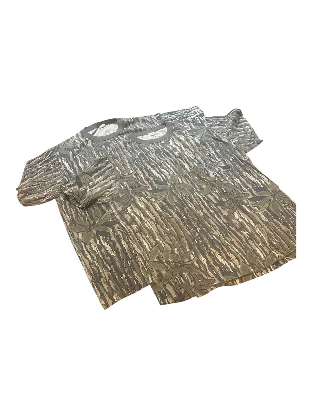 Realtree Vintage Two Men’s Camo Short Sleeve Tee - Green